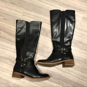 Aldo Black Knee-high boots